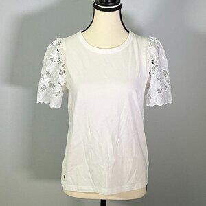 Lilly Pulitzer Sebene Women's Size XS White Knit Top NWT